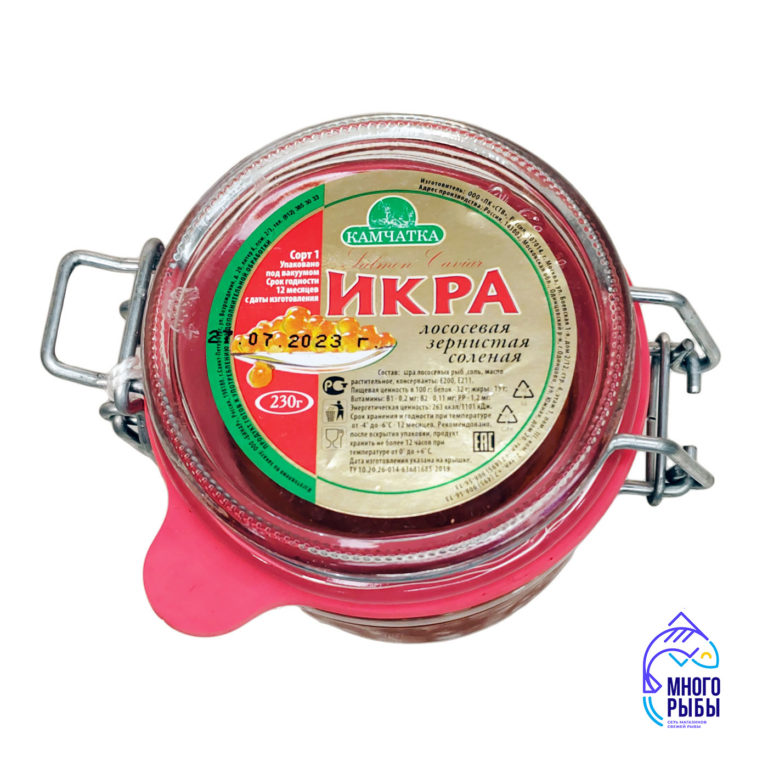 Икра лососевая Камчатка 230 г