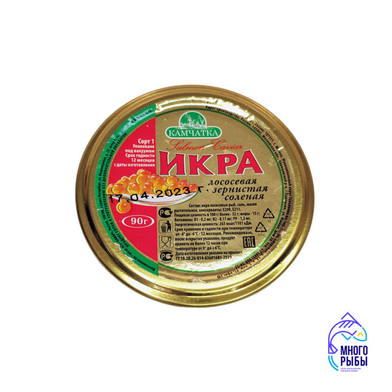 Икра лососевая Камчатка 90 г