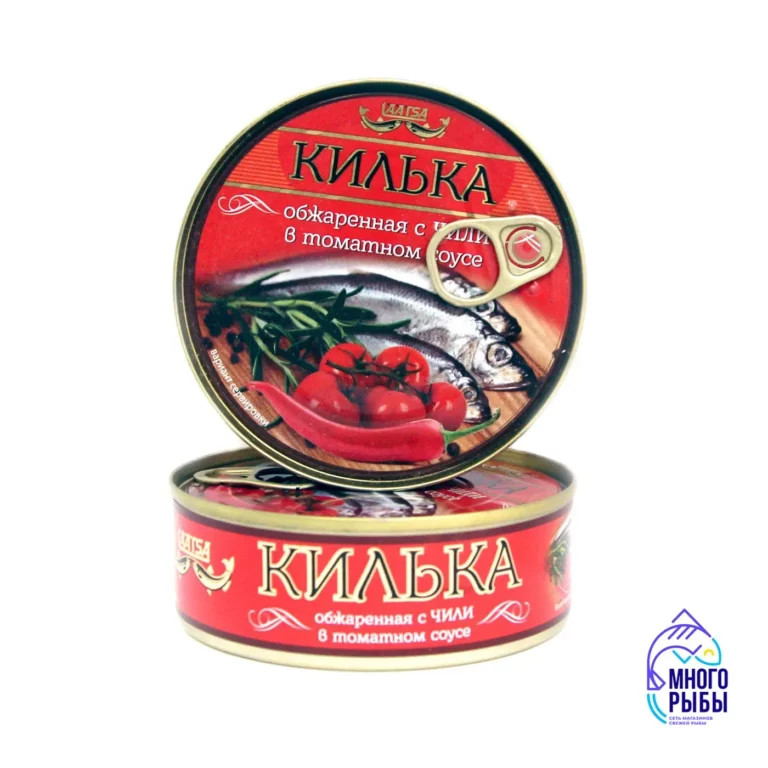 Килька в томатном соусе балтийская с чили