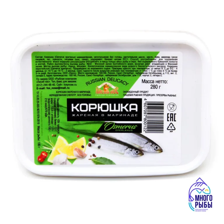 Корюшка жареная в маринаде — классика питерского вкуса