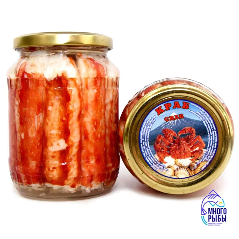 Мясо краба натуральное