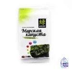 Морская капуста обжаренная в оливковом масле Midori 5 гр, чипсы нори — изображение 2