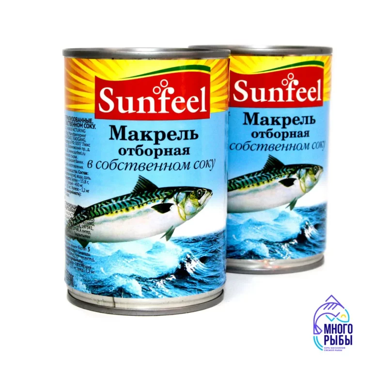 Макрель отборная в масле Sunfeel Макрель отборная в масле Sunfeel