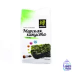 Морская капуста сушеная Midori со вкусом васаби, 5 гр