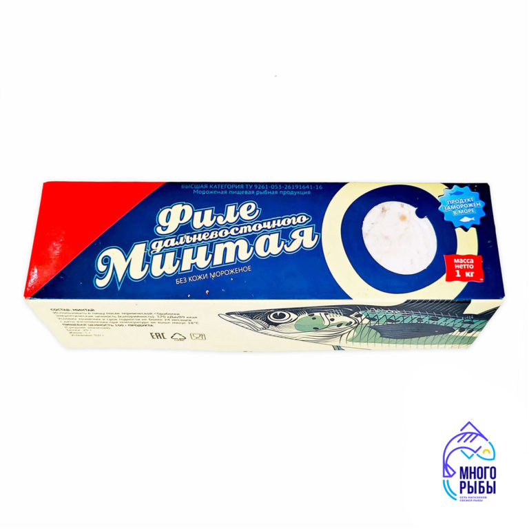 Минтай дальневосточный филе Океанрыбфлот 1 кг