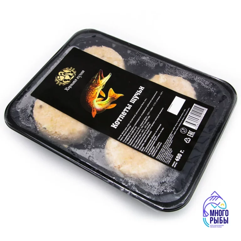 Котлеты щучьи Хорошая кухня 450 гр, замороженные