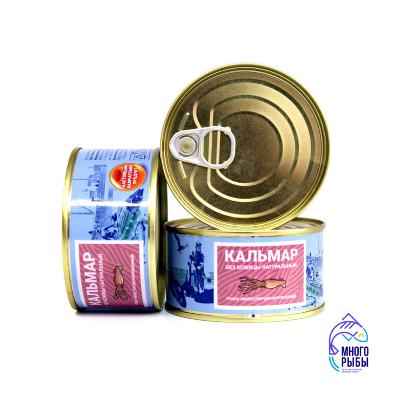 Кальмар натуральный Камчаттралфлот Кальмар натуральный Камчаттралфлот