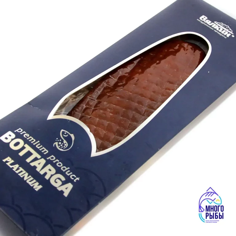 Вяленая ястычная икра пеленгаса Bottarga Platinum
