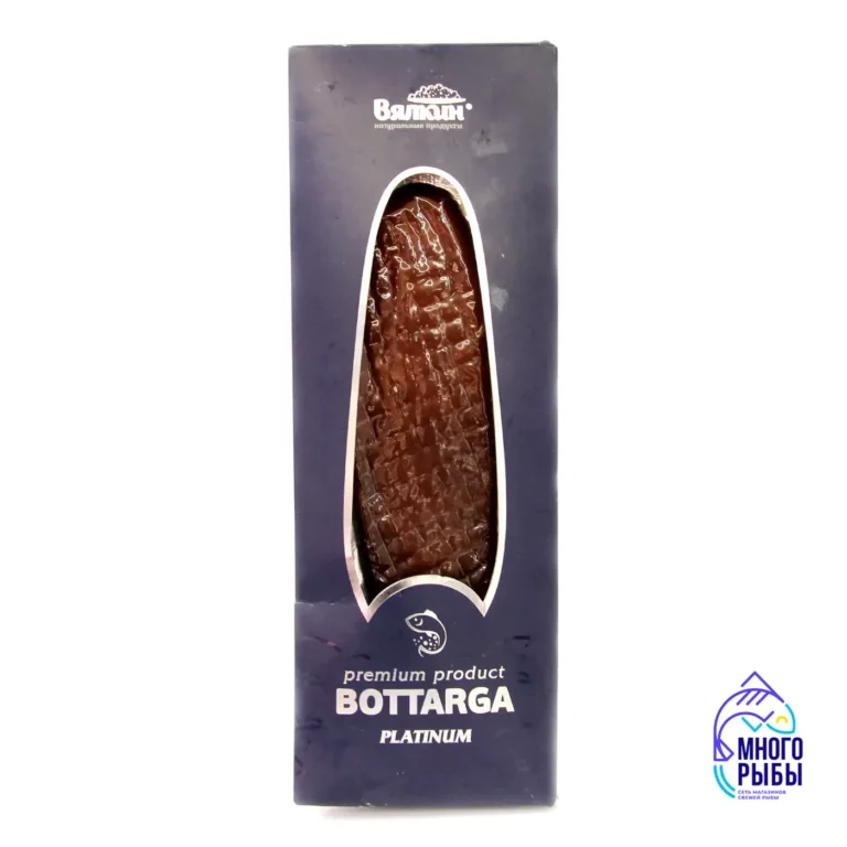 Вяленая ястычная икра пеленгаса Bottarga Platinum