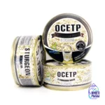 Осетр с рисом в оливковом масле