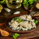 Осетр с рисом Ecofood