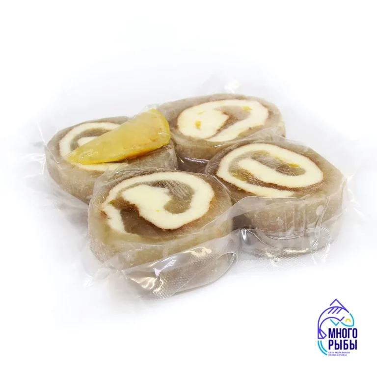 Рыбные рулеты из зубатки с сыром