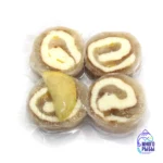 Рыбные рулеты из зубатки с сыром