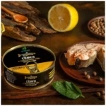 Сёмга в собственном соку натуральная Ecofood
