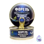 Натуральная радужная форель в собственном соку