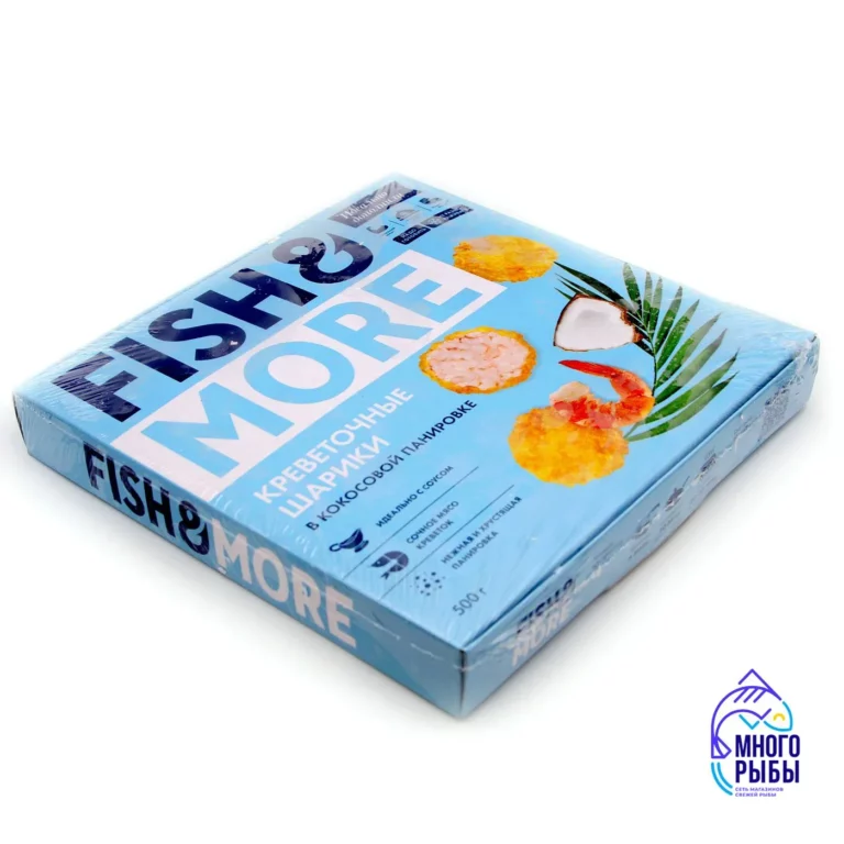 Креветочные шарики в кокосовой панировке Fish&More 500 гр