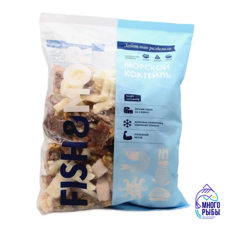 Замороженный морской коктейль из морепродуктов Fish and More