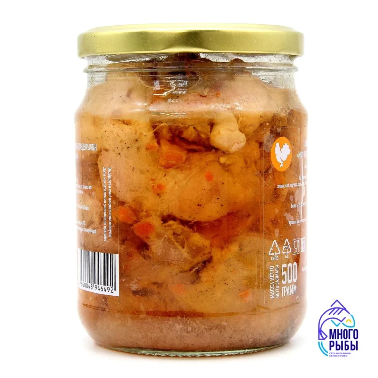 Консервы из мяса птицы стерилизованные "Мясо индеек в собственном соку"