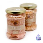 Натуральные рыбные консервы из желтоперого тунца (кусочки)