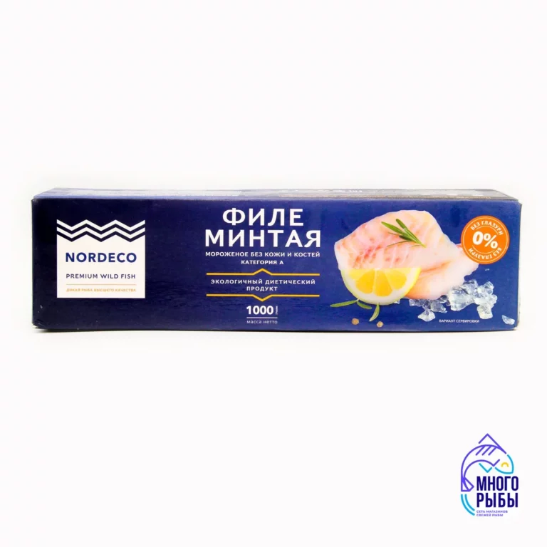 Мороженое филе дикого минтая
