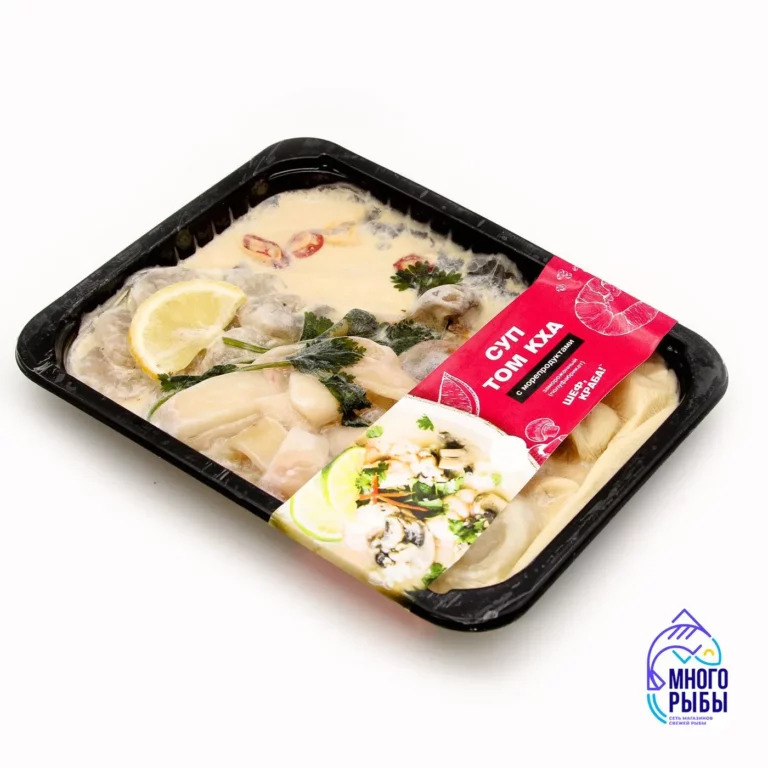 Суп Том Кха с морепродуктами