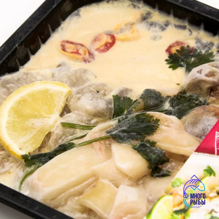 Замороженный полуфабрикат из морепродуктов Суп Том Кха