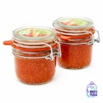 Икра горбуши лососевая 230 гр Камчатка стеклянная банка