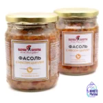 Тушеное мясо цыплят с фасолью