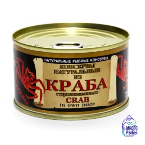 Натуральное мясо краба-стригуна, кусочки