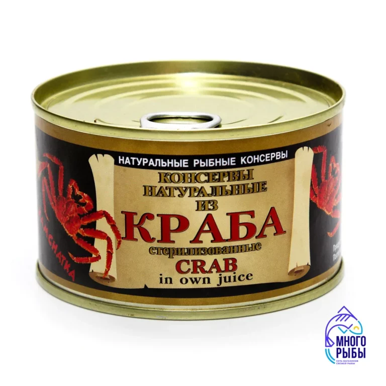 Натуральное мясо краба-стригуна, кусочки