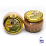 Икра трески 130 гр Кольский залив стеклянная банка