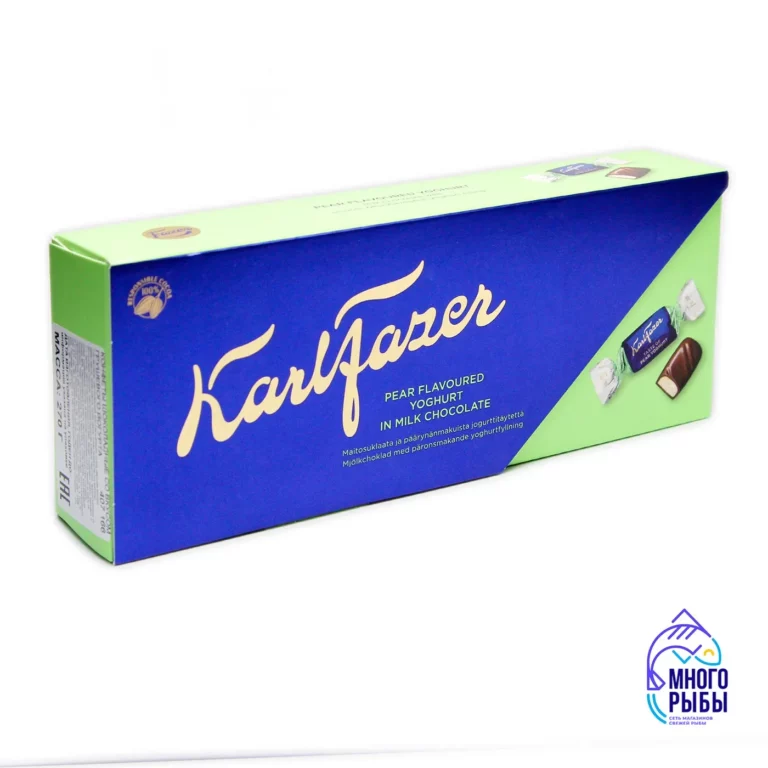 Конфеты шоколадные с грушевым йогуртом Karl Fazer 270 гр (Финляндия) — изображение 2