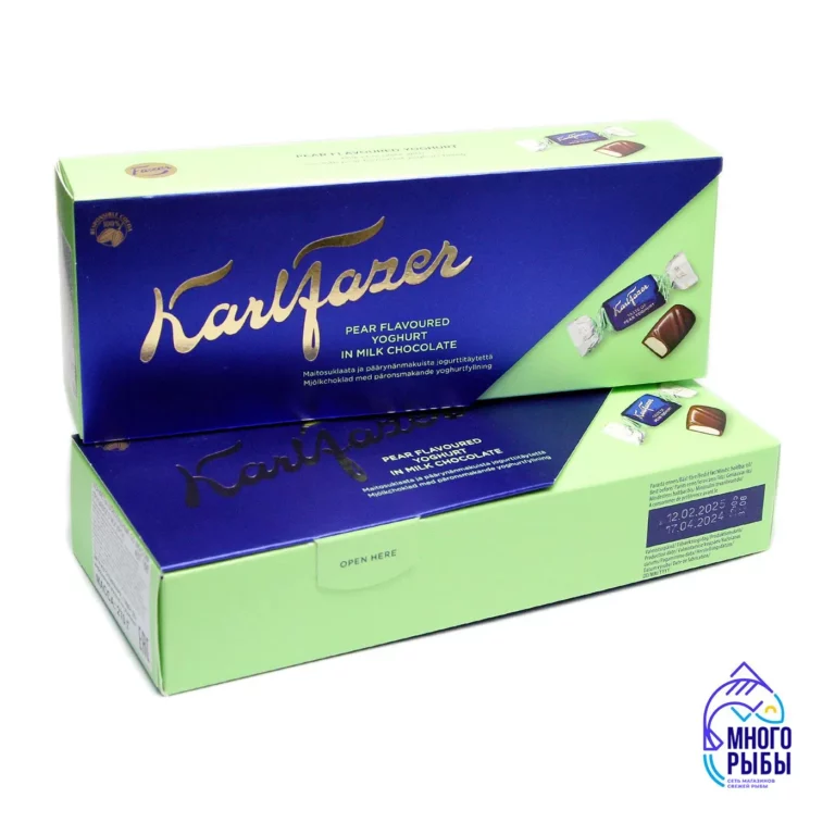 Karl Fazer пралине с йогуртовой начинкой со вкусом груши