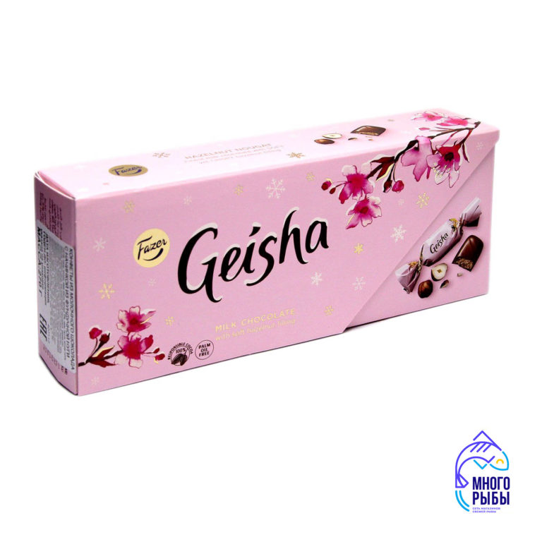 Конфеты Geisha шоколадные Fazer 270 гр (Финляндия) — изображение 2