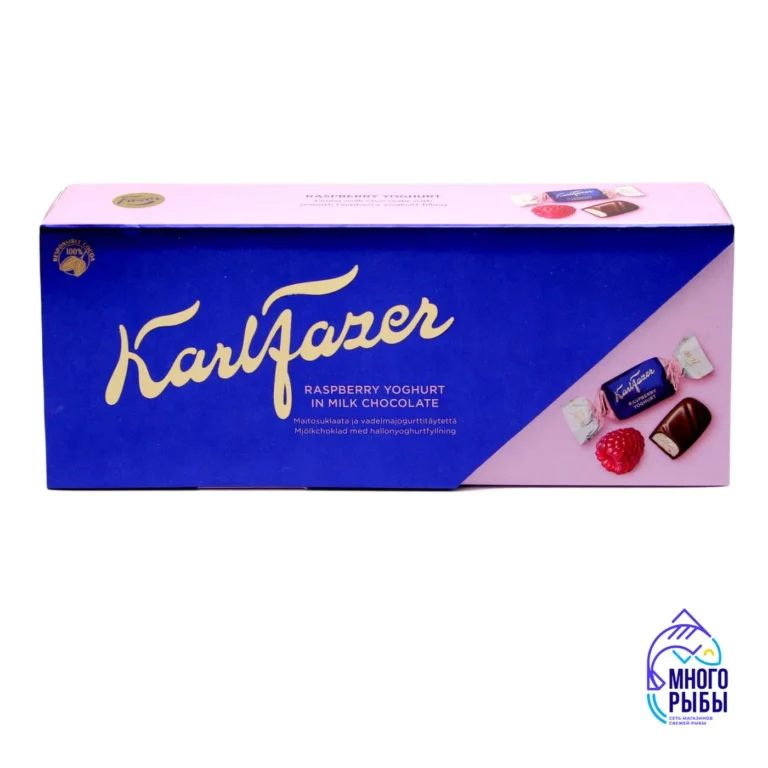Шоколадные конфеты  с малиновым йогуртом Karl Fazer