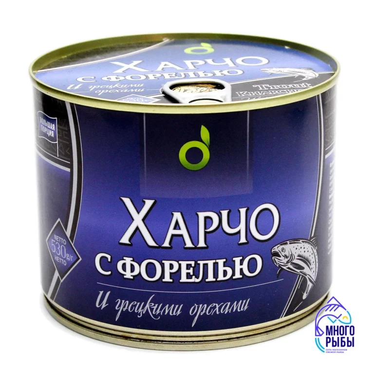 Консервы Харчо с форелью и грецкими орехами