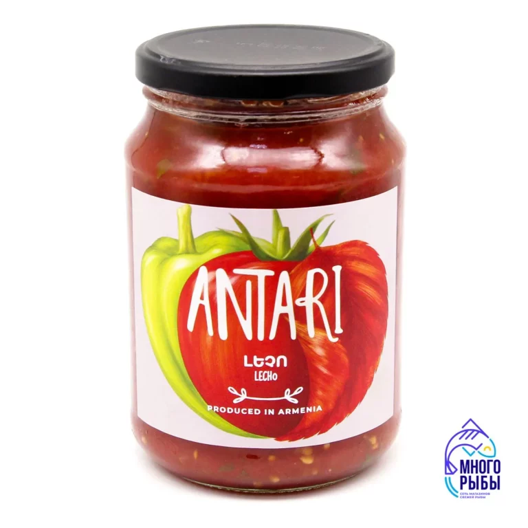 Перец резанный в томатном соусе Лечо Antari 740гр (Армения)
