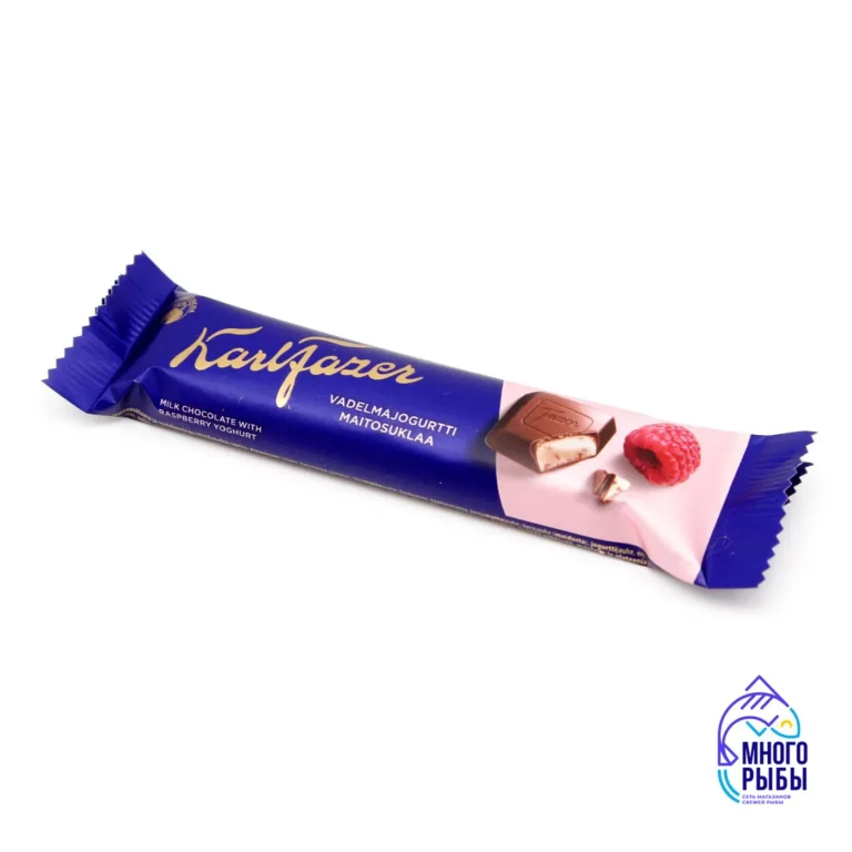 Малиновый йогурт в молочном шоколаде Karl Fazer