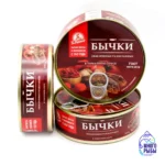 Консервированные бычки в томатном соусе