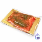 Форель филе слабосоленое с укропом кусок, вакуумная упаковка, весовое (кг)