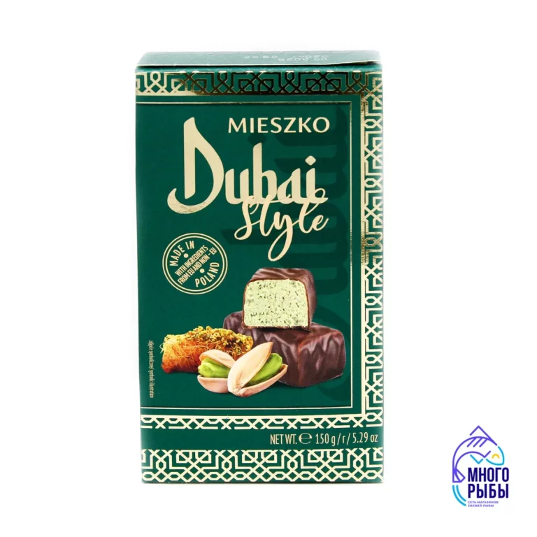Конфеты Mieszko с катаифи и фисташковой пастой Dubai Style 150 гр (Польша) — изображение 2