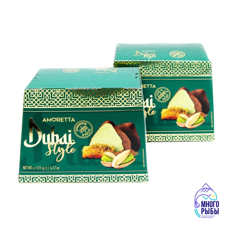 Конфеты трюфели Amoretta с катаифом и фисташковой пастой Dubai Style 175гр (Польша)