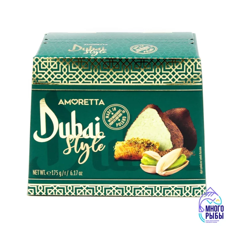 Конфеты трюфели Amoretta с катаифом и фисташковой пастой Dubai Style 175гр (Польша)