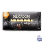 Шоколад темный Delicadore Whisky с мягкой начинкой со вкусом виски 200 гр (Польша)