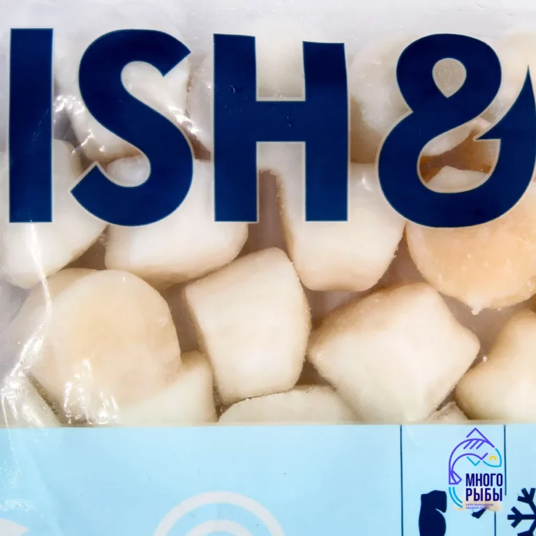 Гребешок филе сыромороженное Fish & More 500 гр