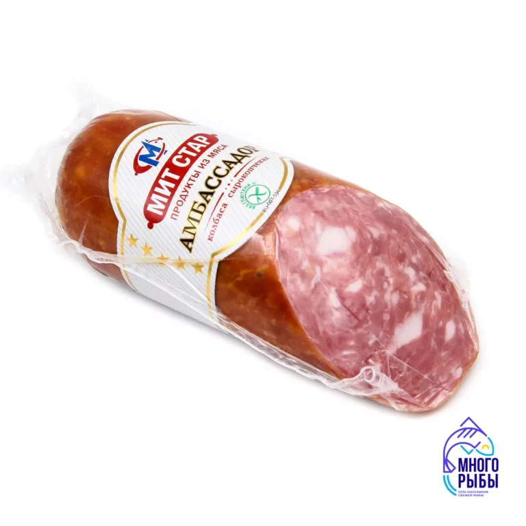 Колбаса Амбассадор сырокопченая Мит Стар, весовая (кг)