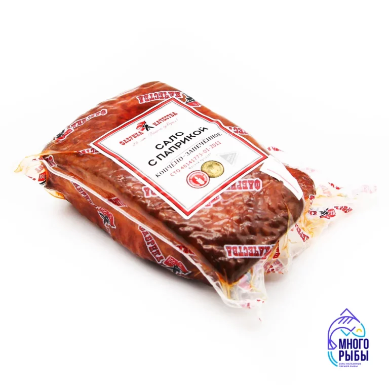 Сало из свинины Сало с паприкой Фабрика качества, весовая (кг)