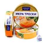 Икра трески Гостово ГОСТ 120 гр