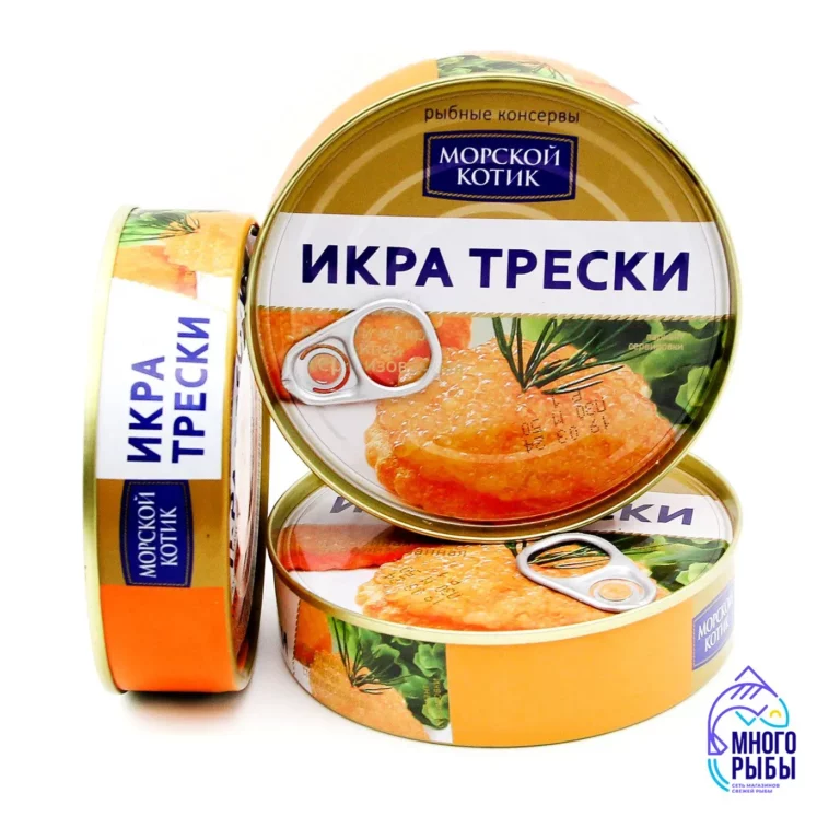Икра трески Гостово ГОСТ 120 гр