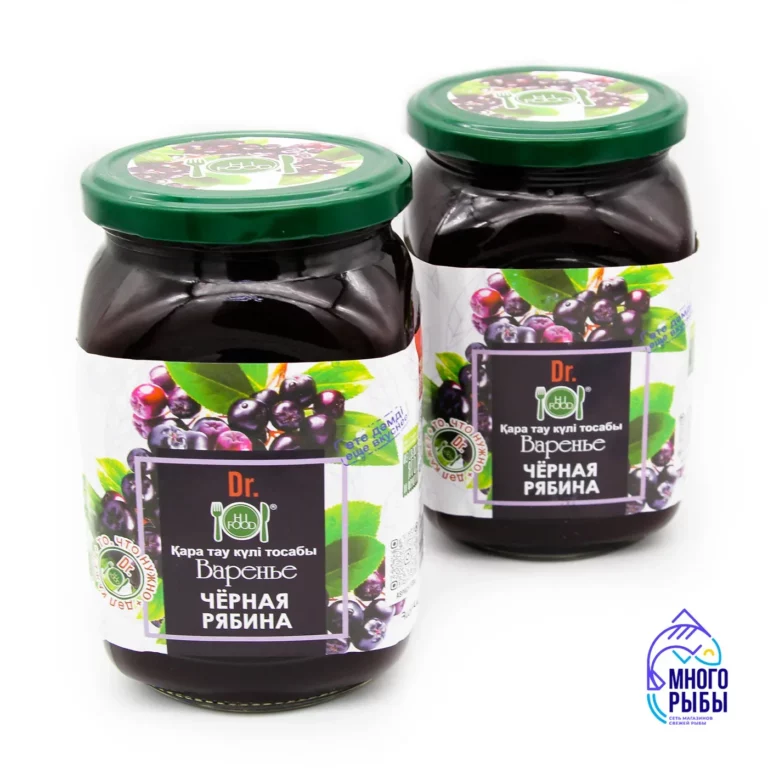 Варенье черная рябина Dr. HI FOOD 900 гр (Казахстан)
